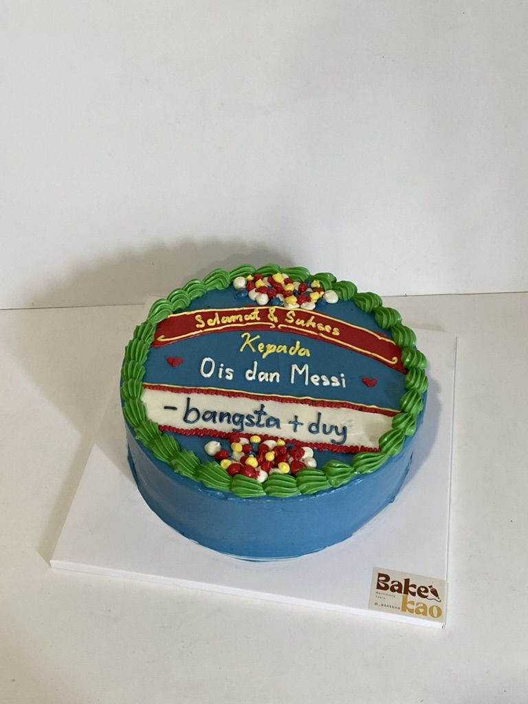 Kue ulang tahun medium BSD - Custom cake 15cm