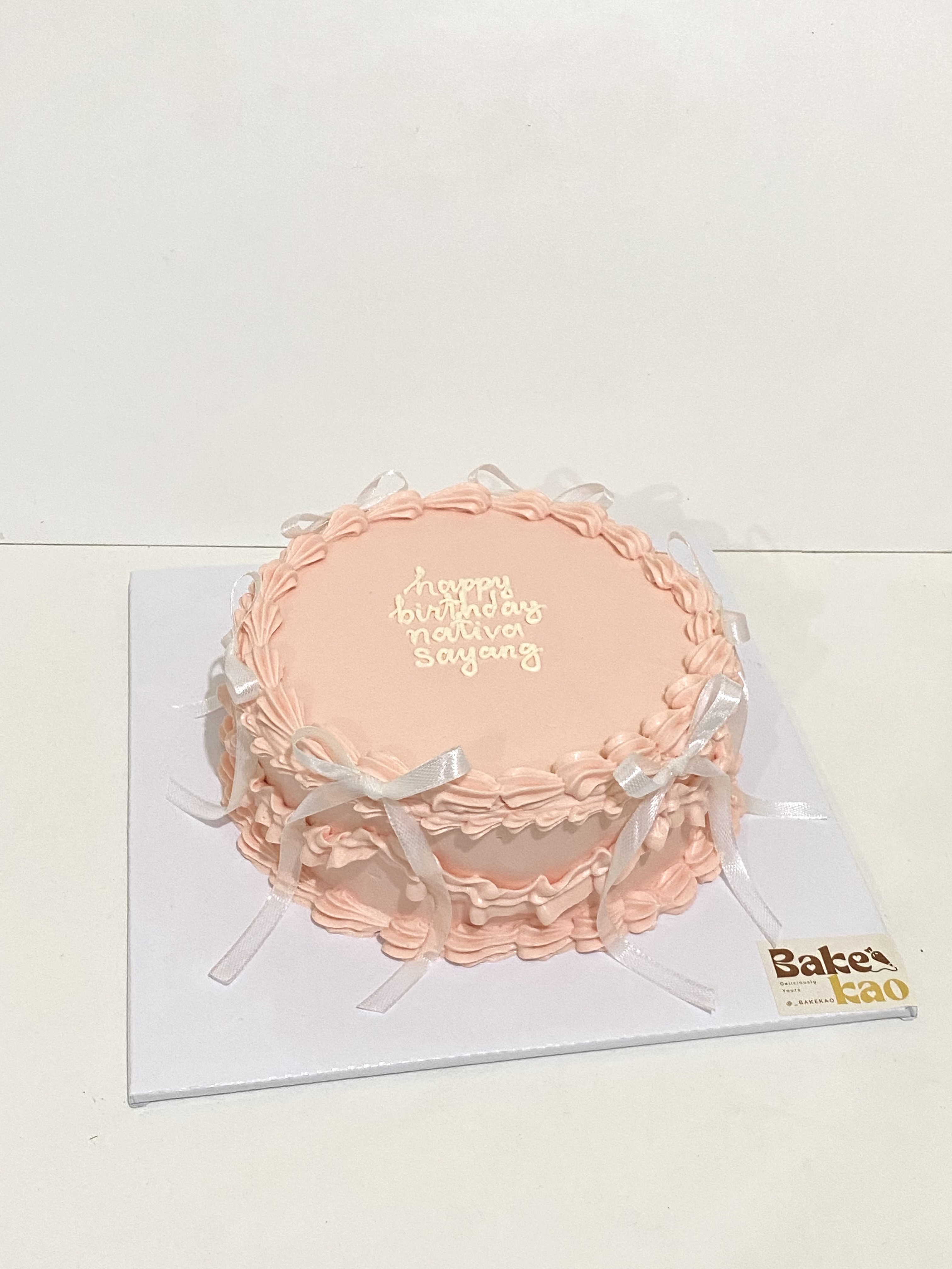 Kue ulang tahun medium BSD - Custom cake 15cm
