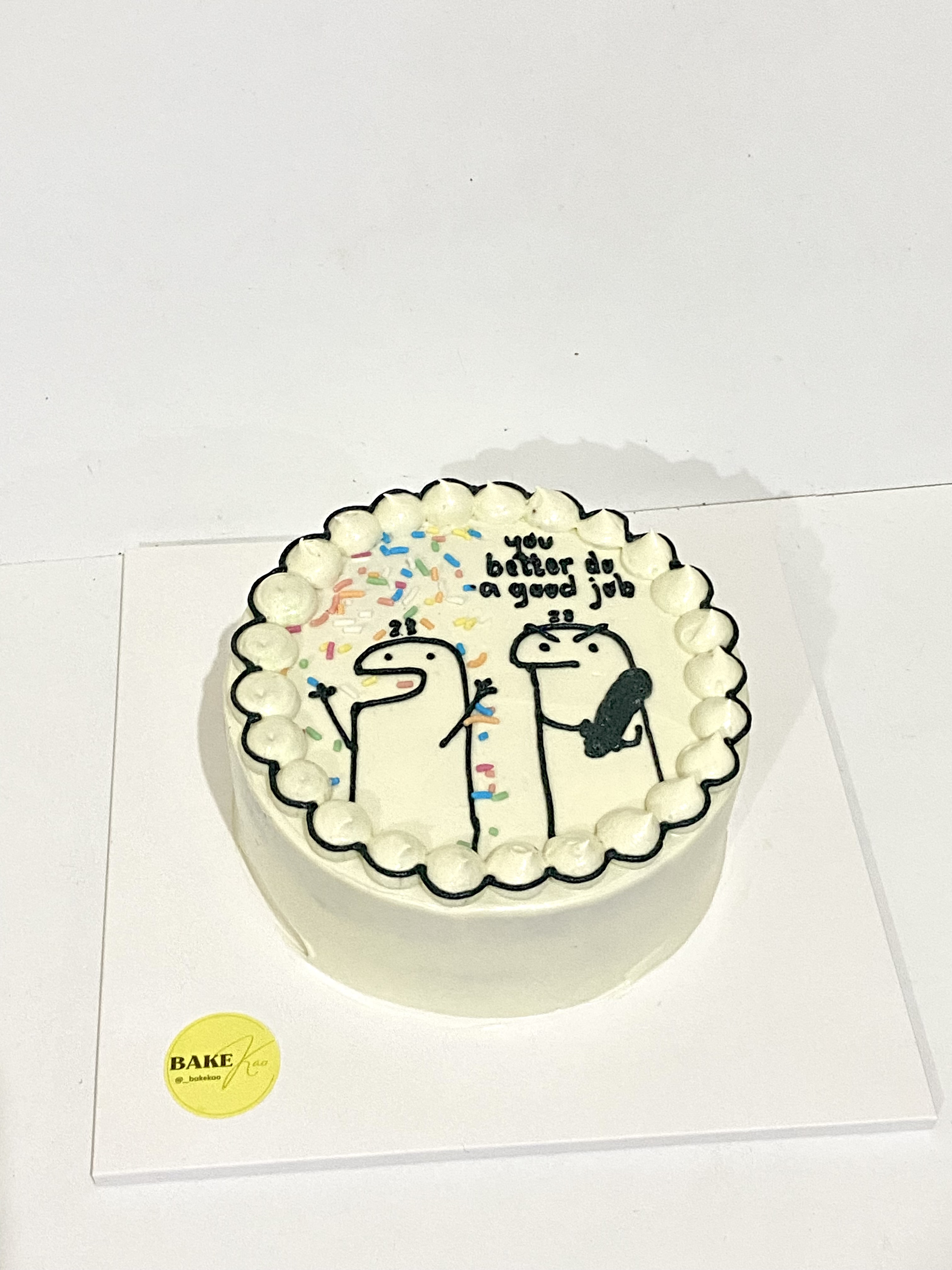 Kue ulang tahun medium BSD - Custom cake 15cm