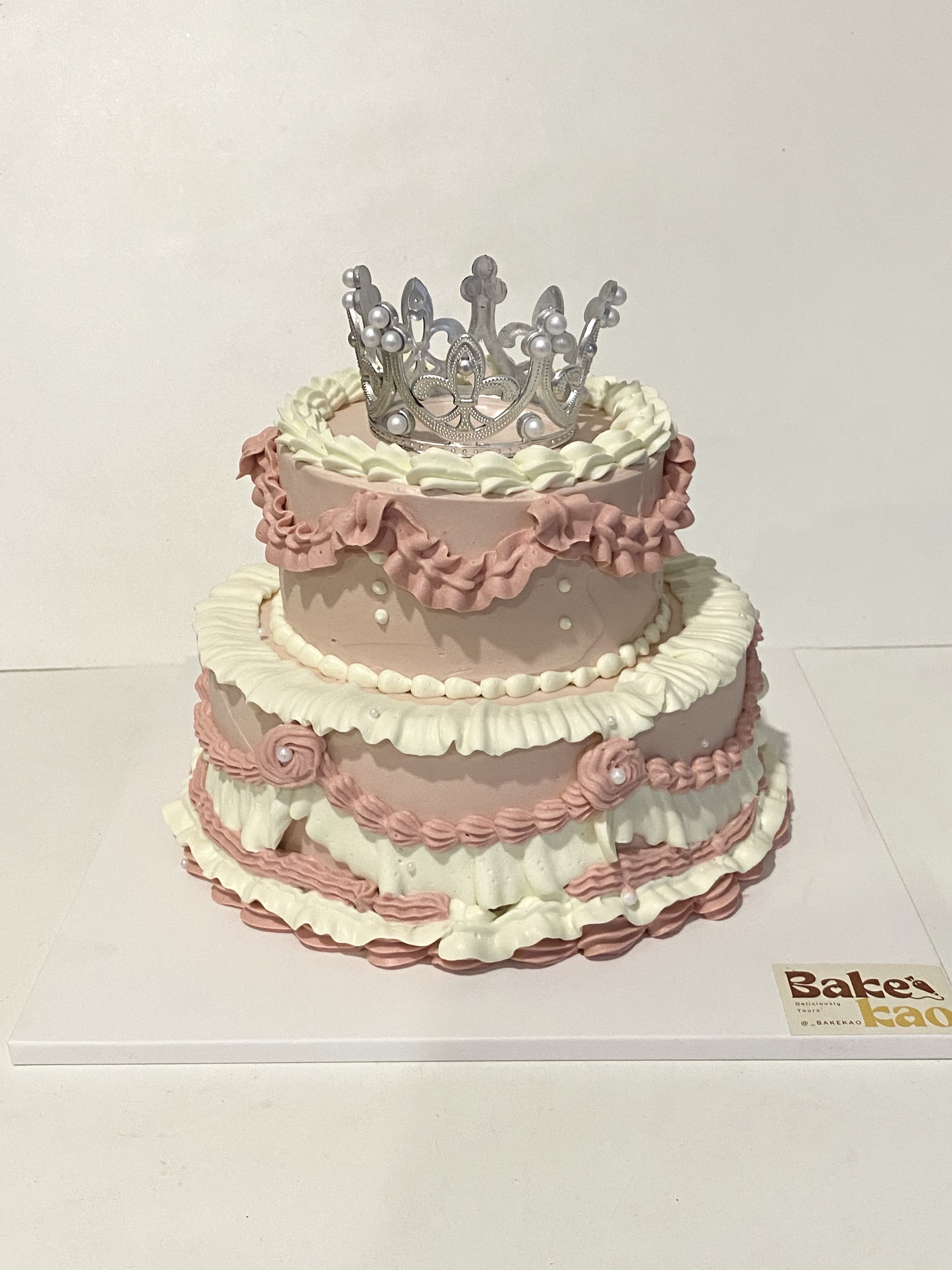 Kue tier mini BSD - Wedding cake bertingkat